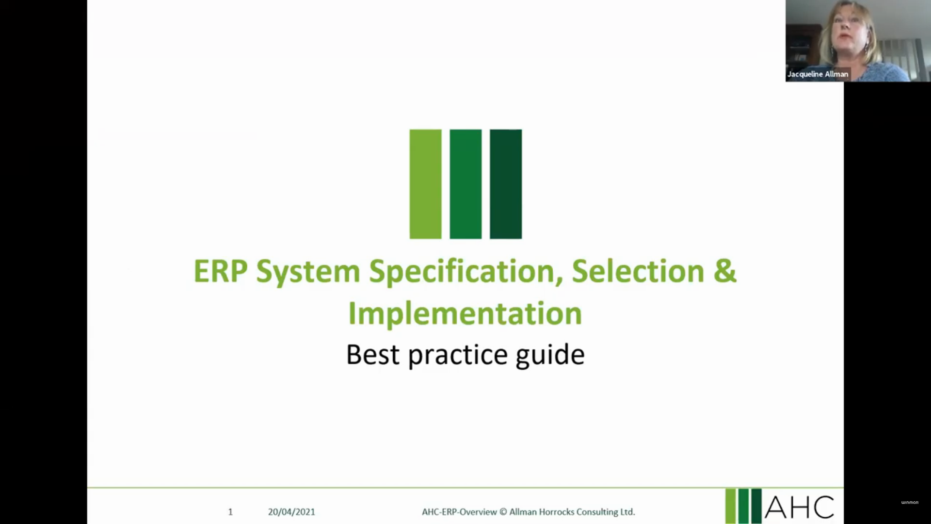 ERP Selection video screencap